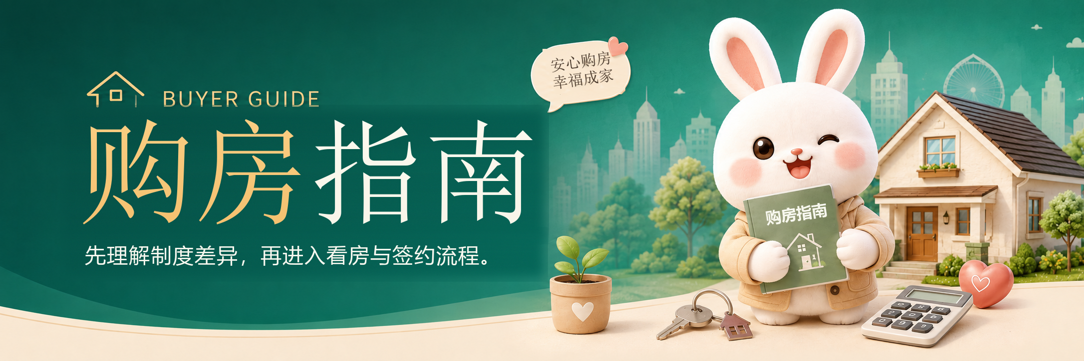 购房指南:先理解制度差异,再进入看房与签约流程