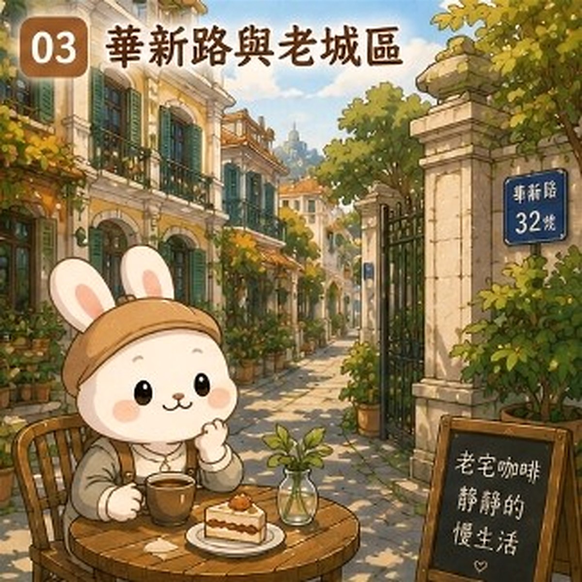 华新路与老城区街区景观