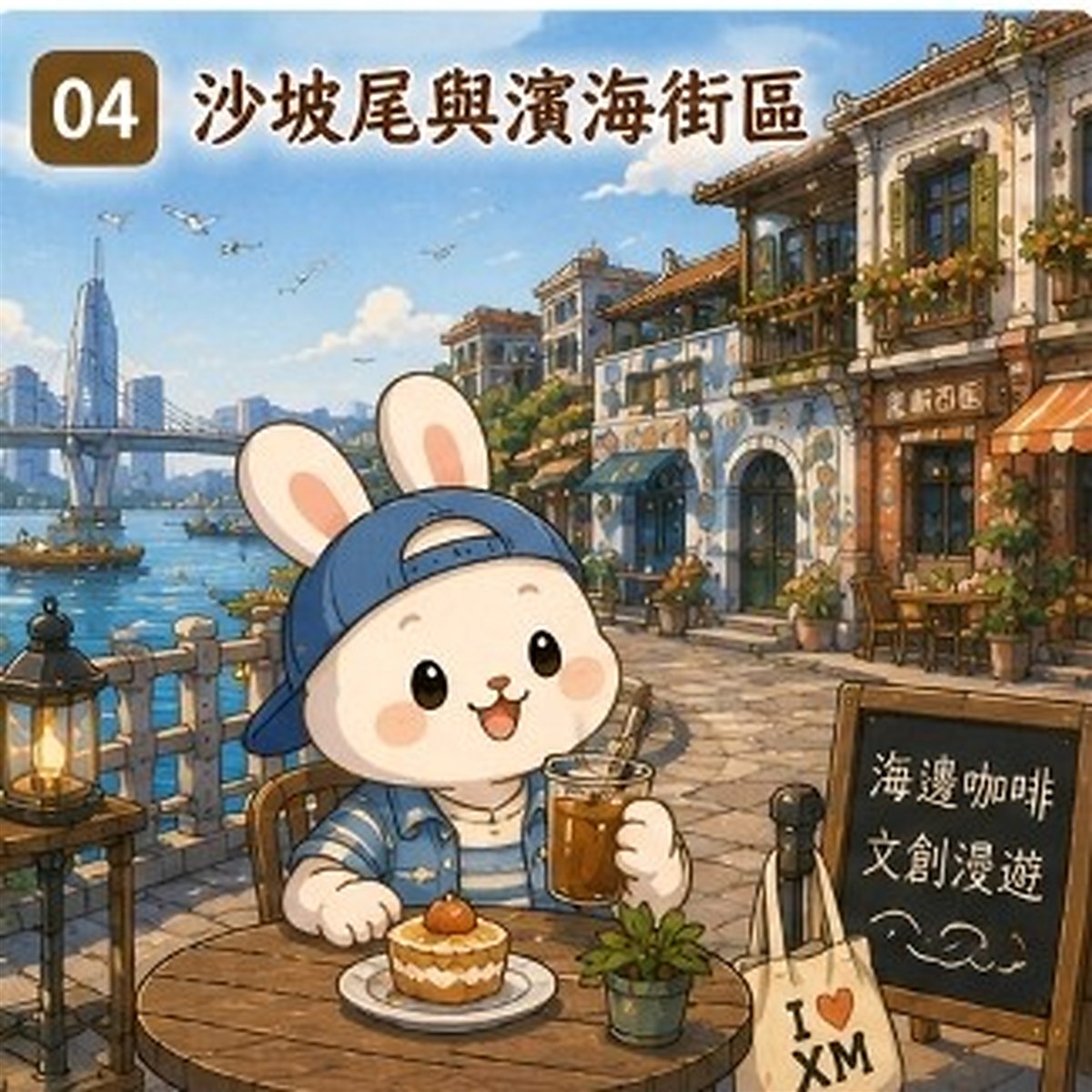 沙坡尾与滨海街区街区景观