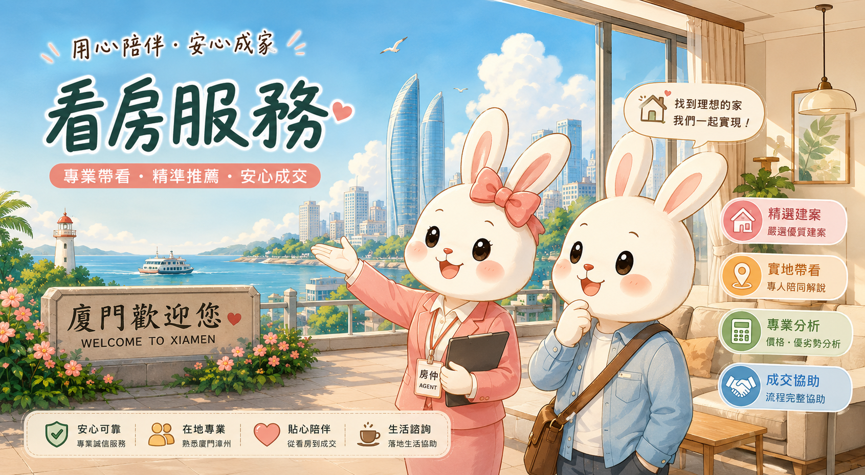 看房服务示意图